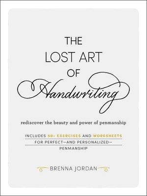 cover image of The Lost Art of Handwriting